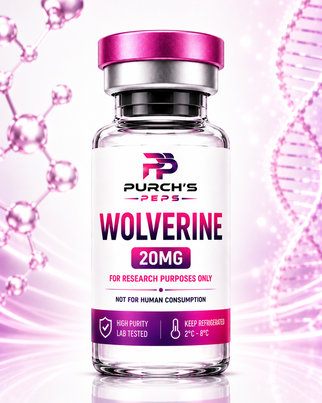 Wolverine 20mg Stack