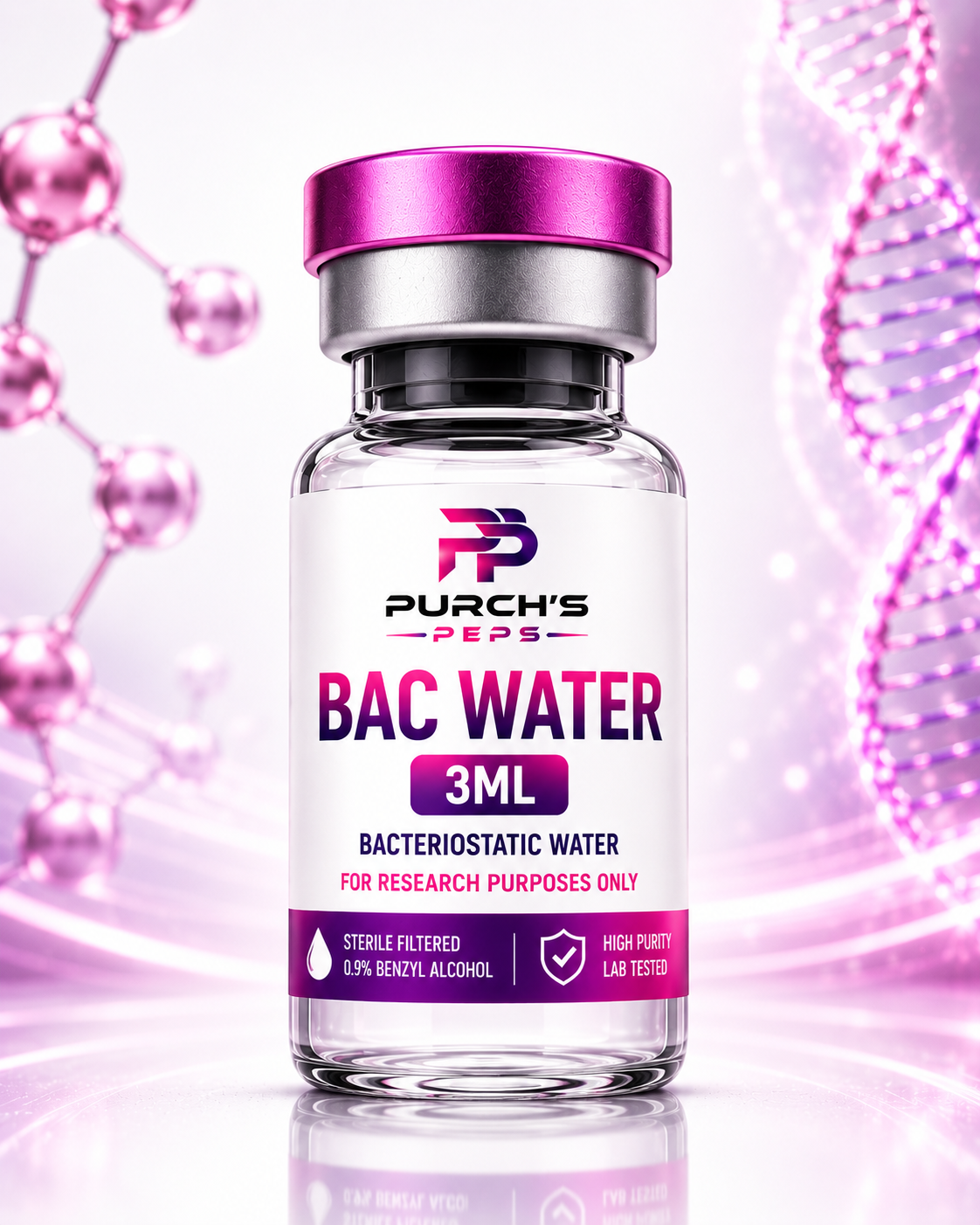 BAC Water 3ml